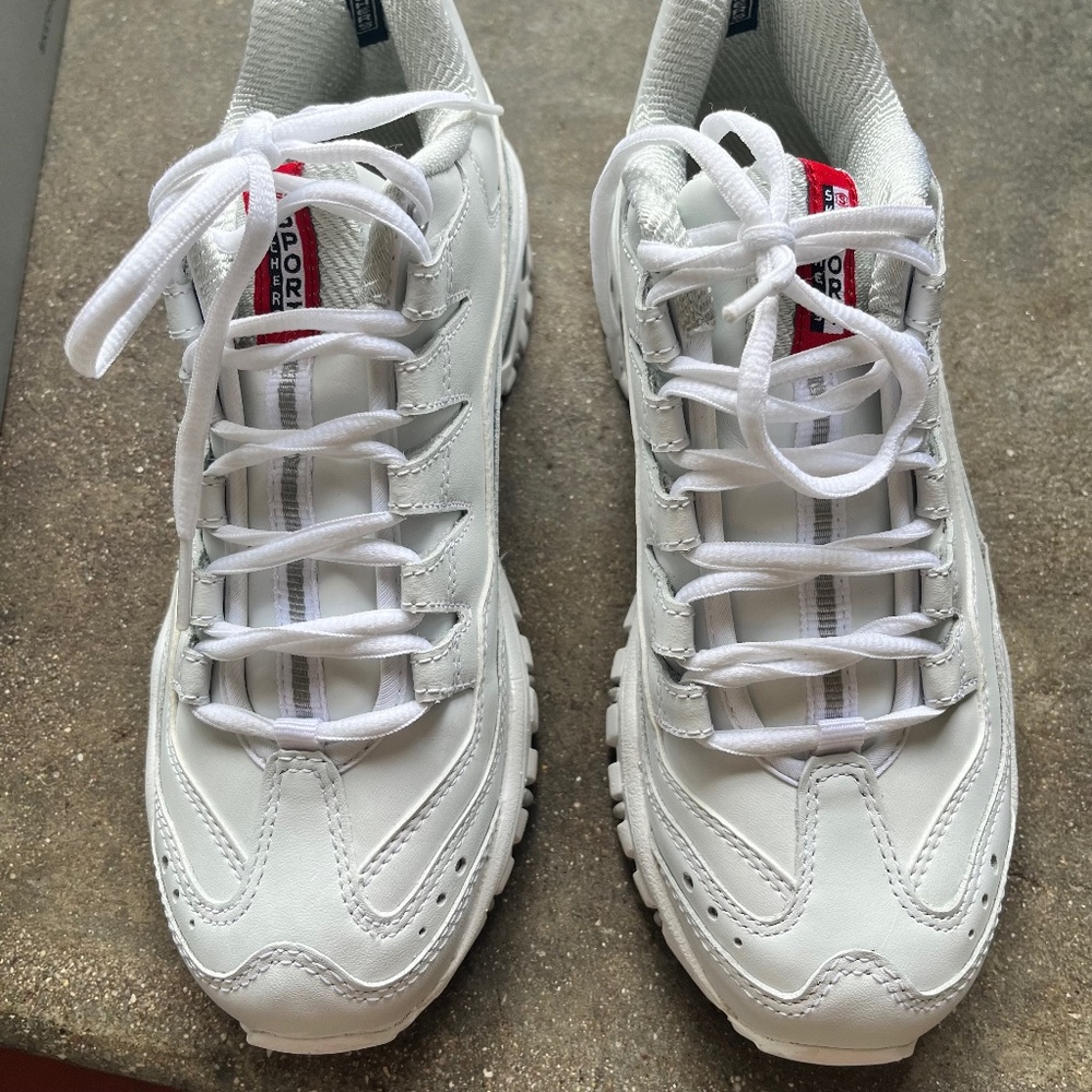 Skechers sport white size 8 / EU 38 tennis running shoes